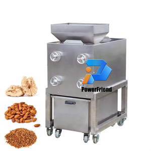 工业用全自动不锈钢多功能螺母破碎机花生核桃芝麻杏仁油材料 - Product Image 6