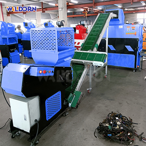 Walldorn Compact Single Shaft Scrap <b>Plastic</b> Pipe <b>Bottle</b> Dry Electric Automatic <b>Small</b> Shredder Crusher - Product Image 4