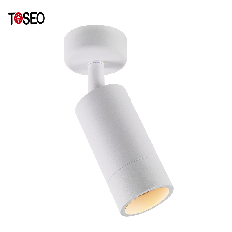 Pure Aluminium Surface Mounted Gu10 Downlight Spotlights For Restaurant
