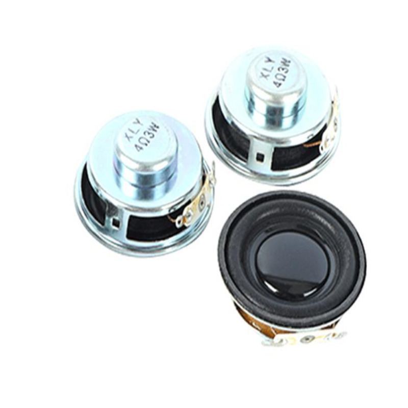 Passive Components Speaker, 3W 4R, 4cm diameter, micro amplifier, rubber seal, high quality, 2pcs / batch Acoustic Components