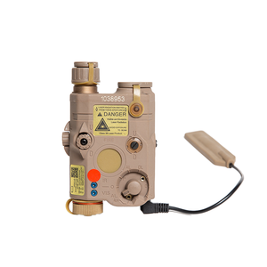 Tactical LED <strong>Flashlight</strong> with Adjustable <strong>Dot</strong> Sight Outdoor Hunting Accessory featuring <strong>Laser</strong> IR Light Metal Plastic Material - Product Image 2