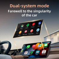 Adaptador Inalámbrico 2 en 1 para Auto con CarPlay y Android Auto, Diseño Oculto USB A/C, Compatible con WiFi y Bluetooth, Certificación CE/FCC, Marca TrolinkTek TAB0S