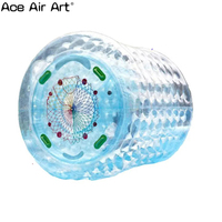 Offre Spéciale 2.5*2.2*1.7m gonflable eau marche balle course bulle Zorb rouleau balle pour enfants adultes Sports nautiques pour 1.6-2.2m