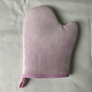 <span class=keywords><strong>Guante</strong></span> <span class=keywords><strong>autobronceador</strong></span> reutilizable con pulgar Impermeable Flocado suave Ideal para spa en casa y salón y playa para tomar el sol - Product Image 1