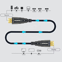 SIPU Ultra HD HDMI fibre optique câble 4K 60Hz ARC HDCP10m-100m pour TV projecteur Console de jeu bureau divertissement à domicile