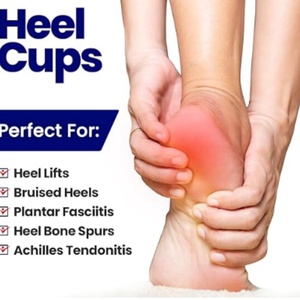 NUEVAS Almohadillas de Gel de Silicona para Talones 2024, Soportes para Talones, Plantillas de Silicona para Zapatos, para Fascitis Plantar - Product Image 2