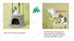 <span class=keywords><strong>Edora</strong></span> durevole Multi-funzionale Indoor gatto Skypost gatto gatto arrampicata nido e salto piattaforma fiore Pet letto torre - Product Image 5