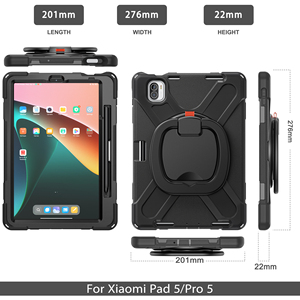 Fundas para tabletas de alta resistencia para Xiaomi <span class=keywords><strong>Pad</strong></span> 5 <span class=keywords><strong>Pad</strong></span> 5 <span class=keywords><strong>Pro</strong></span> 11 pulgadas <span class=keywords><strong>2021</strong></span> correa de hombro cubiertas traseras resistentes con soporte para niños - Product Image 6