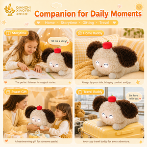 Peluche AI Chien Géant Allongé à Oreilles Bouclées Apple 3 Modèles IA ChatGPT Encyc. Clone vocal avec mémoire longue durée pour plus de 50 langues Module TUYA T5 - Product Image 4