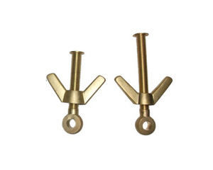 <strong>Brass</strong> Dog <strong>Bolt</strong> with <strong>Wing</strong> <strong>Nut</strong> - Product Image 5