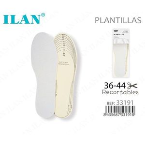 Plantillas Recortables Ilan, Talla Ajustable 36-44, para Zapatos - Product Image 1