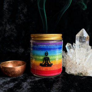 Bougie aromathérapeutique en cire de soja créative arc-en-ciel de haute qualité dans un bocal en verre pour Diwali et les bars - Product Image 5