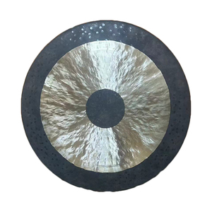 Accessoul <span class=keywords><strong>Gong</strong></span> Chao/chau Traditionnel 100% Fait Main Professionnel 60cm pour Guérison Sonore, Matériau Bronze B20, 5kg, Personnalisable - Product Image 2