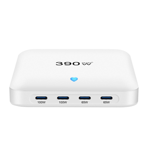 Estación de Carga USB C Multipuerto de 6 Puertos, 390W, Bloque de Carga USB C, Cargador de Escritorio y Pared para Laptop, GaN PD para <span class=keywords><strong>iPhone</strong></span> 17 16 15 Samsung <span class=keywords><strong>25</strong></span> - Product Image 4