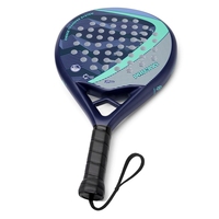 Raquette de padel sportive avec logo personnalisé, raquette de tennis en fibre de carbone de qualité supérieure, approvisionnement en gros OEM pour les clubs, raquette de pickleball