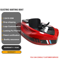 Mini kart à moteur 4 temps haute vitesse avec 151-225 CV, étanche IP67 pour les opérations de surf aquatique et de jet-ski