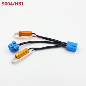 Lampu Depan <span class=keywords><strong>LED</strong></span> Mobil 50W 6RJ 6ohm HID, Kit Resistor Beban <span class=keywords><strong>LED</strong></span> H13 (9008) 9004 9007, Lampu Depan <span class=keywords><strong>LED</strong></span> Canbus Relay Harness Kesalahan Adaptor <span class=keywords><strong>Anti</strong></span> Berkedip - Product Image 2