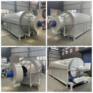 Secador rotativo Industrial de alta calidad <span class=keywords><strong>para</strong></span> máquina de secado de tambor de cáscara de arroz <span class=keywords><strong>para</strong></span> aserrín, astillas de madera, alimentos, <span class=keywords><strong>esmeril</strong></span>, rodamiento de polvo químico - Product Image 6