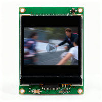 Module LCD TFT personnalisé 480x272 avec écran tactile résistif et rétroéclairage LED pour lecteur multimédia portable avec entrée vidéo