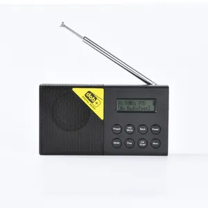 Máy Phát Điện DAB/DAB + Radio Không Dây BT Kỹ Thuật Số Bỏ Túi Dab Radio Có Thể Sạc Lại