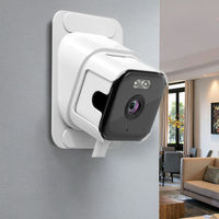 Cámara WiFi HD para Ventana, Monitoreo de Red Doméstica Inteligente, Control Remoto a través del Teléfono Móvil, Visión Nocturna Infrarroja 2K