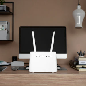 Routeur 4G LTE en Vedette 300 Mbps Modem WiFi avec Batterie de Secours Débloqué <span class=keywords><strong>Multi</strong></span>-emplacement pour <span class=keywords><strong>Carte</strong></span> <span class=keywords><strong>SIM</strong></span> Fonction Pare-feu Domestique 2.4G - Product Image 4