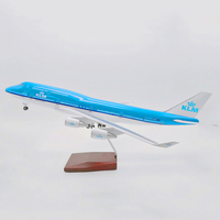 Modèle d'avion Airbus en résine Boeing 747 Dutch Airlines 1/150
