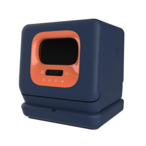 เครื่องล้างจานขนาดเล็กทันสมัย อุปกรณ์สมาร์ทโฮม เครื่องล้างจานแบบตั้งโต๊ะ เครื่องล้างจานสำหรับรถบ้าน ประหยัดพลังงานและน้ำ สำหรับห้องครัว - Product Image 1