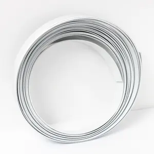 Hochwertiger Aluminium-Spulenst reifens piegel Silber Einkanten-Aluminium verkleidung 6,8 cm 8,8 cm 10,8 cm