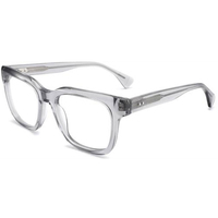 Fabricant de montures optiques tendance, unisexe, anti-lumière bleue, design carré de luxe, monture de lunettes en acétate épaisse et large pour hommes
