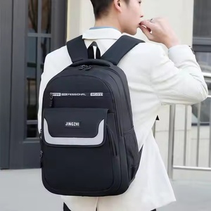 Hot Selling Reflective Strip Oxford Mochila Waterproof Unisex Laptop <b>Backpack</b> 20-36L <b>Students</b> Business Leisure Fashionable - Product Image 3