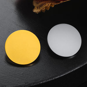 Laserable boşlukları sıcak öğe toptan altın gümüş pirinç düz yüzey yuvarlak boş lazer gravür <span class=keywords><strong>DIY</strong></span> yaka <span class=keywords><strong>Pin</strong></span> rozeti - Product Image 4