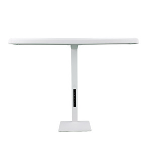 Eye-Protection <b>Lamp</b> Full Spectrum LED Desk <b>Lamp</b> Touch Control For <b>Study</b> White Plastic Body 25000 Hours Lifespan - Product Image 1