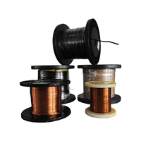 Fil rond émaillé isolé en cuivre massif de 0,5 mm, fabriqué en Chine, pour bobine vocale de haut-parleur, micro-transformateur ou bobine de capteur