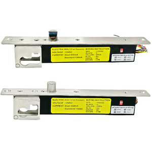 Serrure électrique sécurisée en acier inoxydable DC12v 24v avec boulon à demi-coupé pour système de contrôle d'accès RFID de <span class=keywords><strong>porte</strong></span> de Villa - Product Image 2