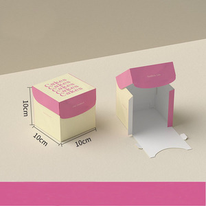 Wholesale Custom Cookie Packaging <strong>Box</strong> Biodegradable Paper Baking Bento <strong>Cake</strong> <strong>Gift</strong> Boxes with Handle - Product Image 2