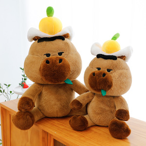 Hot Sale Cute Capybara Soft Anime Plush Toy with PP Cotton Filling Creative Cute Doll <b>Claw</b> <b>Machines</b> Plush Dolls Toys Wholesale - Product Image 3