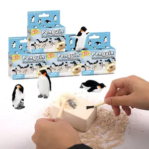 2023热卖DIY企鹅挖玩具益智儿童挖探索玩具批发