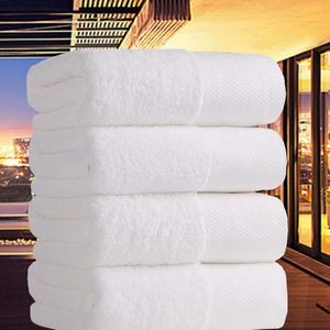 Chất Lượng Cao 600gsm 100% Bông 5 Sao Spa Khăn Tắm Trung Quốc Nhà Máy Khách Sạn Spa Trắng Bông Khách Sạn Khăn - Product Image 2
