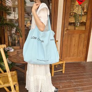 Sac de courses écologique en toile de coton personnalisé, grande capacité, multifonction, portable, avec poignée en corde, dernière mode pour une utilisation en extérieur, DLBZ - Product Image 5