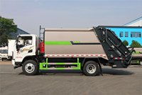 Camion compacteur de déchets Shacman 9m³ 4x2 pour la collecte des ordures municipales en Afrique