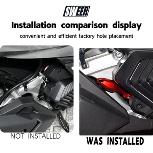 עבור קטנוע PCX 160, מכסה אלומיניום תחתון למיכל דלק, גשש/מדיד שמן מנוע, מכשיר למדידת מפלס נוזלים, מכסה שמן. - Product Image 5