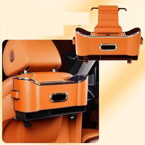 Caja de almacenamiento trasera para asiento de coche, caja de pañuelos para <span class=keywords><strong>Citroen</strong></span> <span class=keywords><strong>C3</strong></span> 2009 2010 <span class=keywords><strong>2011</strong></span> 2012 2013 2014 2015 2016 - Product Image 2