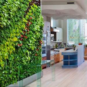 สีเขียวแนวตั้งแขวนผนังผ้าสักหลาดปลูกกระเป๋าแขวนผนังพืชเติบโตถุงสำหรับแนวตั้ง - Product Image 5