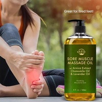 Huile de lavande pour Massage corporel, parfum relaxant, extrait biologique pur Nature, marque privée