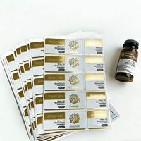 Etiquetas Adhesivas para Frascos de 2ml, 3ml, 5ml, 7ml, 10ml, Etiquetas Holográficas Farmacéuticas para Frascos