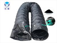 Tuyau flexible pour conduite d'air industrielle haute température 600 mm 5 m, conduit anti-explosion