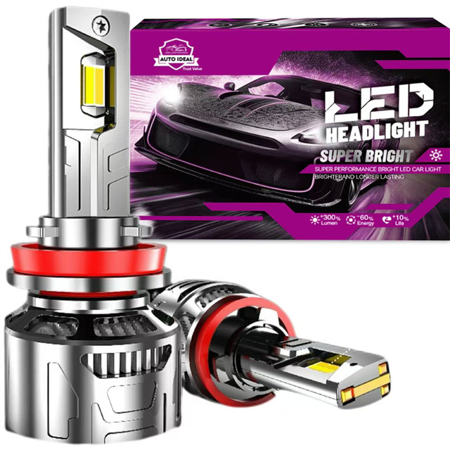 High Quality App Control 3000k-10000k H11 LED Headlight Bulb Universal Car LED for Front Lamp H4 Led Headlight