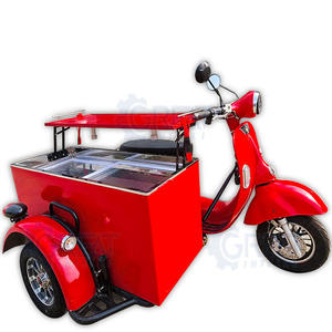 NOUVEAU <span class=keywords><strong>ORIGINAL</strong></span> Réfrigérateur Chariots de vente ambulante à 3 roues à vendre Glace Tricycle électrique - Product Image 2
