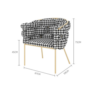 เก้าอี้แต่งหน้าสาวหวานเก้าอี้กิจกรรมตลาดนัดแฟชั่นคนรักร้านกาแฟเก้าอี้หาคู่ - Product Image 3